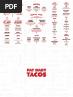 Fat Baby Tacos menu