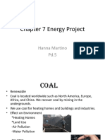 Chapter 7 Energy Project