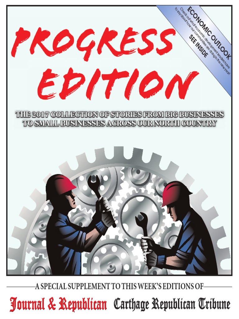 2017 Progress Edition Lowville Carthage Sawmill Mergers And