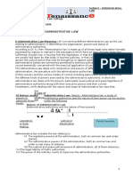 Administrative Law Scope and Sources