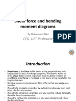 Shear Force and Bending Moment Diagram