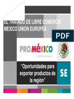 Oportunidades para Exportar Productos de La Region Mexico-Union Europea PDF