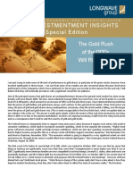 Ian'S Investmentment Insights Special Edition The Gold Rush of The1930s Will Rise Again