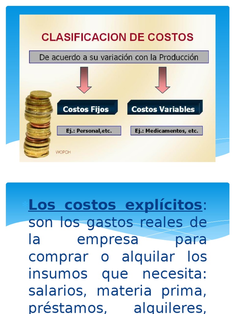 Teoria de costos