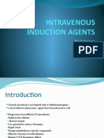 Intravenous Induction Agents