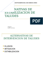 2. Alternativas de Estabilizacion de Taludes