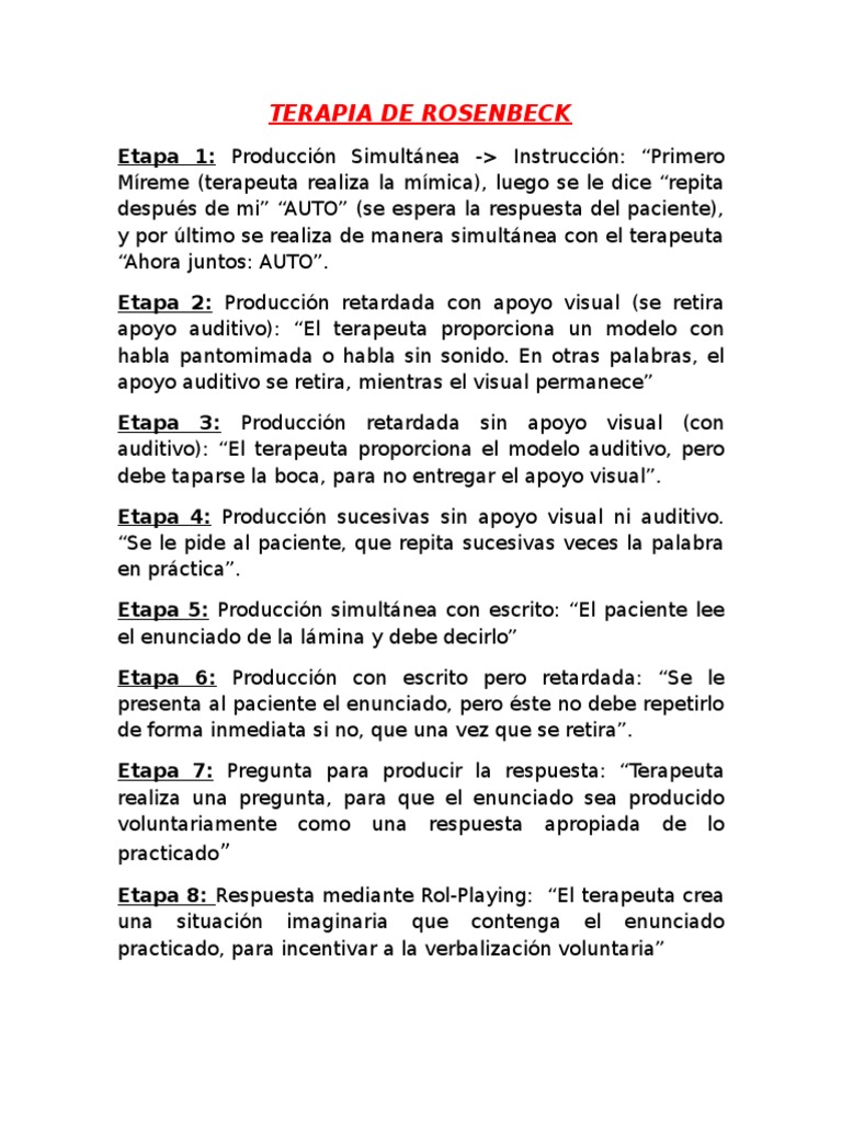 Pasos Rosenbek | PDF