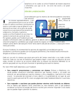 Facebook Beneficios