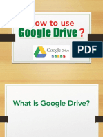 Google Drive Tutorial