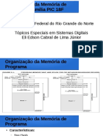 Organização Memória Programa PIC18