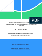 Simulacao Protecao Deiferencial Transformadores Potencia No ATP PDF