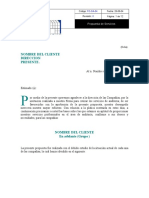 Propuesta de servicios de auditoría para grupo empresarial