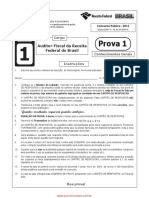p1 Auditor Fiscal Conhec Gerais
