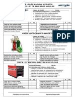 Pre Uso de Maquina y Equipos - Cod 2015-1