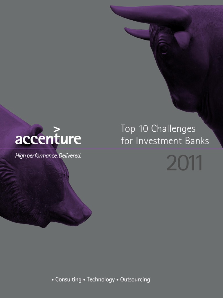 Accenture Top10 Challenges 2011 | PDF | Investment Banking | Basel Iii