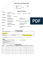 Player Character Record Sheet: Abilities and Attributes