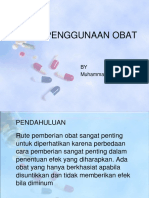 Sesi 8. Rute Penggunaan Obat