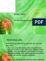 Sesi 9. Efek Farmakologi Obat