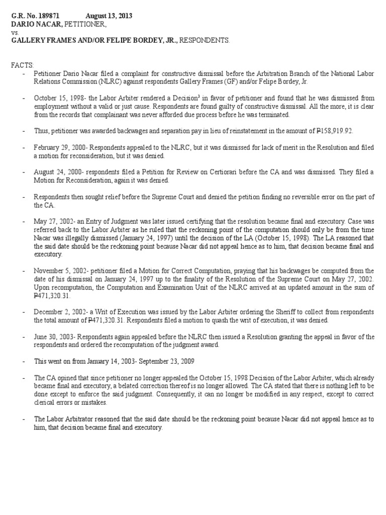 Na Carv Gallery Frames PDF Interest Arbitration