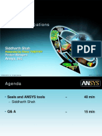 Modeling Seals With ANSYS Mechanical - Seminar Presentation