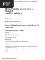 Home Building and Loan Assn. v. Blaisell
