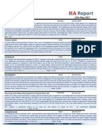 IEA Report 12th May 2017