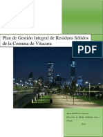 Plan de Gestion Integral de Residuos Solidos de La Comuna de Vitacura PDF