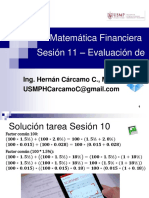 Matemática Financiera Sesión 11