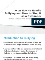 Guide On How To Handle Bullying and How