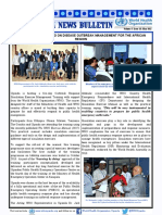 BULLETIN: Vol 5 Issue 15-Uganda Hosts Training on Disease Outbreak Management for the African Region