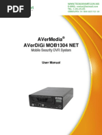 Download DVR MOVIL AVERDIGI MOB1304NET by TecnoSmart SN34812444 doc pdf