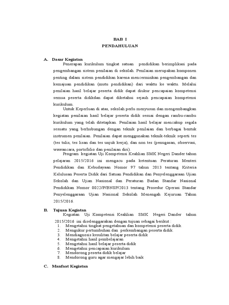 Laporan Kegiatan Ukk PDF