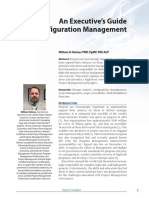 An Executive'S Guide To Configuration Management: William H Holmes PMP, PGMP, Pmi-Acp