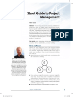 Short Guide To Project Management: Chris Croft