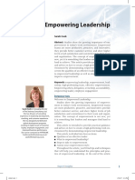 Empowering Leadership: Sarah Cook