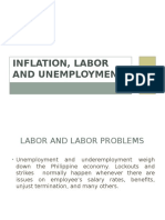 Inflation, Labor and Unemployment
