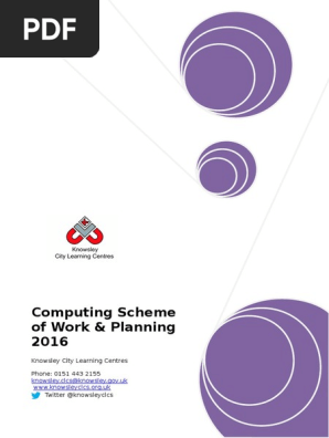 Computing Scheme Of Work Planning V3 16 Pdf Computer Program Programming