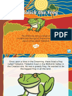 Tiddalick The Frog Powerpoint