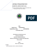 Laporan Praktikum ADSD Sorting Data