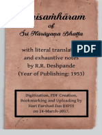 Venisamhara English PDF