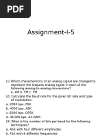 Assignment I 5