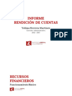 Informe de La Gerencia Administrativa 2012 - 2017