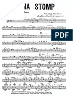 Morton - Hyena Stomp-'27 - Arrangement For Small Band (3 Brasses, 3 Saxes, Rhythm Section)