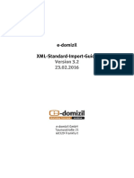 E Domizil XML Standard Import Guide v3.2
