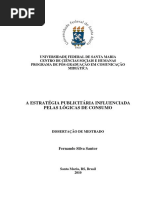 A Estrategia Publicitaria Influenciada Pelas Logicas de Consumo - Fernando Santor