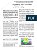 Pull-In Voltage Calculations of Tin-Based Nems Torsion Switch