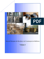 Manual Europeu de Residuos Da Construção de Edificios - Vol I PDF