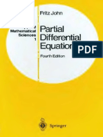 John Fritz Partial Differential Equations 4ed 1982