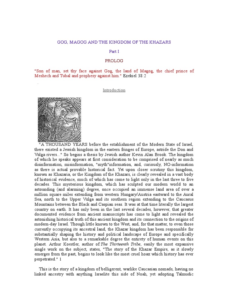 Gog and Magog PDF Jews Byzantine Empire