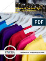 Stitched to Grow at Double Digits: Onicra's Outlook on SMEs in the Readymade Garment Industry